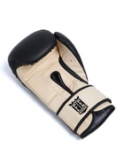 Перчатки боксёрские FIGHT EMPIRE, SPARTACUS, размер 14 oz, чёрно-бежевые - Фото 9