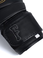 Перчатки боксёрские FIGHT EMPIRE, PLATINUM, чёрно-белые, размер 14 oz - фото 60819113