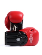 Перчатки боксёрские FIGHT EMPIRE, NITRO, красно-чёрные, размер 16 oz - фото 24257789