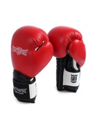 Перчатки боксёрские FIGHT EMPIRE, PRO KING, красно-чёрные, размер 8 oz - фото 54752525