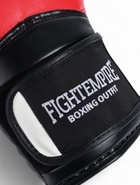Перчатки боксёрские FIGHT EMPIRE, PRO KING, красно-чёрные, размер 12 oz - фото 66077713