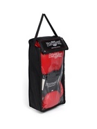 Перчатки боксёрские FIGHT EMPIRE, PRO KING, красно-чёрные, размер 12 oz - фото 66077714