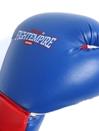Перчатки боксёрские FIGHT EMPIRE, ELITE, синие, размер 14 oz - фото 57981488