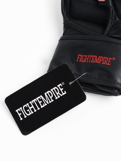 Перчатки для ММА FIGHT EMPIRE, SPARRING, размер M, чёрно-красные