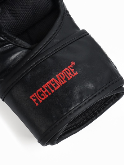 Перчатки для ММА FIGHT EMPIRE, SPARRING, размер M, чёрно-красные
