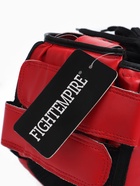 Шлем боксёрский FIGHT EMPIRE, AMATEUR, р. L, цвет красный - Фото 8