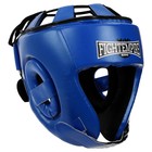 Шлем боксёрский FIGHT EMPIRE, AMATEUR, р. M, цвет синий - фото 1204580
