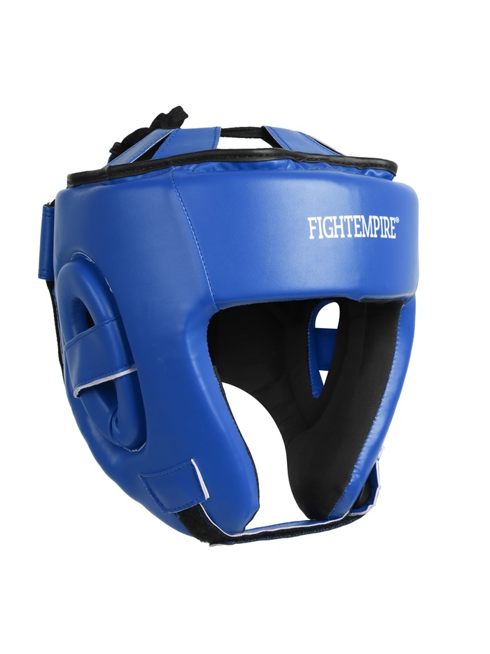 Шлем боксёрский FIGHT EMPIRE, AMATEUR, р. M, цвет синий - Фото 1
