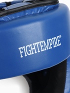 Шлем боксёрский FIGHT EMPIRE, AMATEUR, р. M, цвет синий - Фото 7