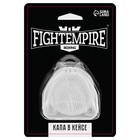 Капа боксёрская FIGHT EMPIRE Basic, цвет белый - Фото 4