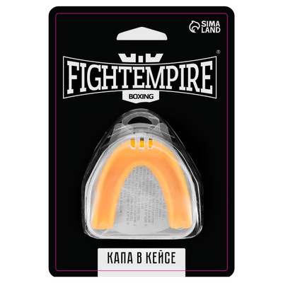 Капа боксёрская FIGHT EMPIRE, МИКС