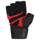 Спортивные перчатки ONLYTOP модель 9000, р. XL - Фото 7