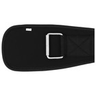 Пояс для тяжёлой атлетики и кроссфита ONLYTOP, р. M, цвет чёрный - фото 24499727