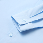Рубашка для мальчика MINAKU: School Collection, цвет голубой, рост 116 см - Фото 8