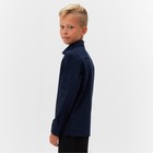 Рубашка для мальчика MINAKU: School Collection, цвет тёмно-синий, рост 116 см - Фото 4