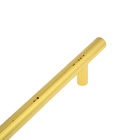 УЦЕНКА Ручка рейлинг, d=12 мм, м/о 192 мм, цвет золото - Фото 2