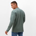 Лонгслив мужской MINAKU, размер 42, хаки - Фото 6