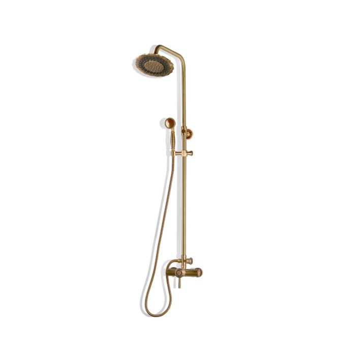 Душевая система Bronze de Luxe WINDSOR 10118/1DF, без излива, тропический душ, лейка, латунь   10038 - Фото 1
