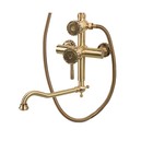 Душевая система Bronze de Luxe WINDSOR 10120DF/1, тропический душ, излив 250 мм, латунь - Фото 3