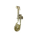 Гигиенический душ Bronze de Luxe 10235/1, без смесителя, на одну воду, латунь, бронза - фото 298423482