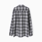 Рубашка мужская «Фланель», цвет серый, размер 50 - Фото 7