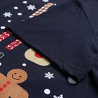 Комплект домашний мужской «Пряник» (футболка, брюки), цвет чернильный, размер 50 - Фото 5