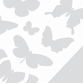 Трафарет "Бабочки" 16х24 см