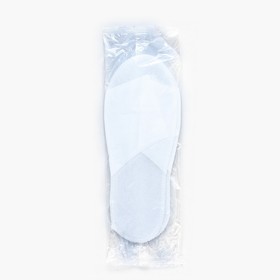 Тапочки одноразовые Антикризисные, 4 мм, белые