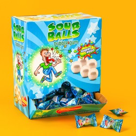 Жевательная резинка кислая SOUR BALL, 3,5 г * 200 шт 9377254