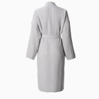 Халат жен.муслиновый LoveLife размер 42-44, цвет серый, 100% хл, 4-сл, 235 г/м² - Фото 10
