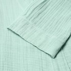 Халат женский муслиновый LoveLife, размер 42-44, цвет мятный, хлопок, 4-сл, 235 г/м² - Фото 8