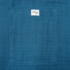 Халат женский муслиновый LoveLife, размер 42-44, синий, хлопок, 4-сл, 235 г/м² - Фото 9