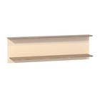 Полка Вайс 10.109, 1204х220х357, Морское дерево винтаж/Песочный - Фото 1