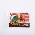 Монета дракон "Летим в самый лучший год", диам. 2,2 см - фото 24648530
