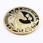 Монета дракон "На рост доходов", диам. 4 см - фото 24648535