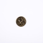 Монета гороскоп 2024 "Козерог", латунь, диам. 2, 5 см - Фото 2