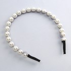 Ободок новогодний для волос с жемчугом For you, 13 х 14 см - Фото 4