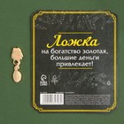 Ложка-загребушка "На рост доходов", 7 х 7 см - фото 22751491