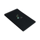 Скетчбук А5, 30 черных листов на гребне, "Кот", твердая подложка, плотность 110 гр., МИКС - Фото 5