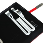 Ежедневник-органайзер в подарочной упаковке, А5, 140 листов, с ручкой, флешкой и зарядкой, обложка ПВХ, МИКС - Фото 15