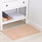 Коврик для дома Доляна «Букли», 50×80 см, бежевый - Фото 6