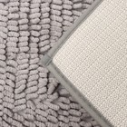 Коврик для дома Доляна «Букли длинные», 40×60 см, длина букли 2 см, светло-серый - Фото 5