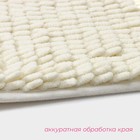 Коврик для дома Доляна «Букли длинные», 50×80 см, молочный - Фото 4