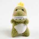 Мягкая игрушка «Динозаврик» на присоске, 12 см, цвет МИКС - фото 3770334
