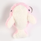 Мягкая игрушка «Кит» на брелоке, 11 см, цвет розовый - Фото 4