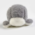 Мягкая игрушка «Кит» на брелоке, 11 см, цвет серый - Фото 2