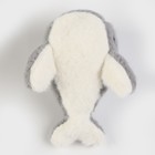 Мягкая игрушка «Кит» на брелоке, 11 см, цвет серый - фото 7384849