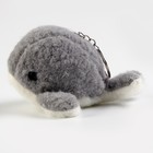 Мягкая игрушка «Кит» на брелоке, 11 см, цвет серый - Фото 5