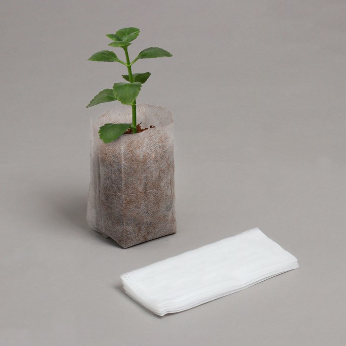 Пакет для рассады, 8 × 11 см, спанбонд плотностью 40 г/м², Greengo - Фото 1