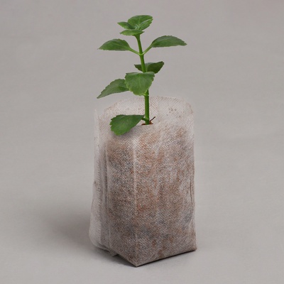 Пакет для рассады, 8×11 см, спанбонд, плотность 40 г/м², Greengo